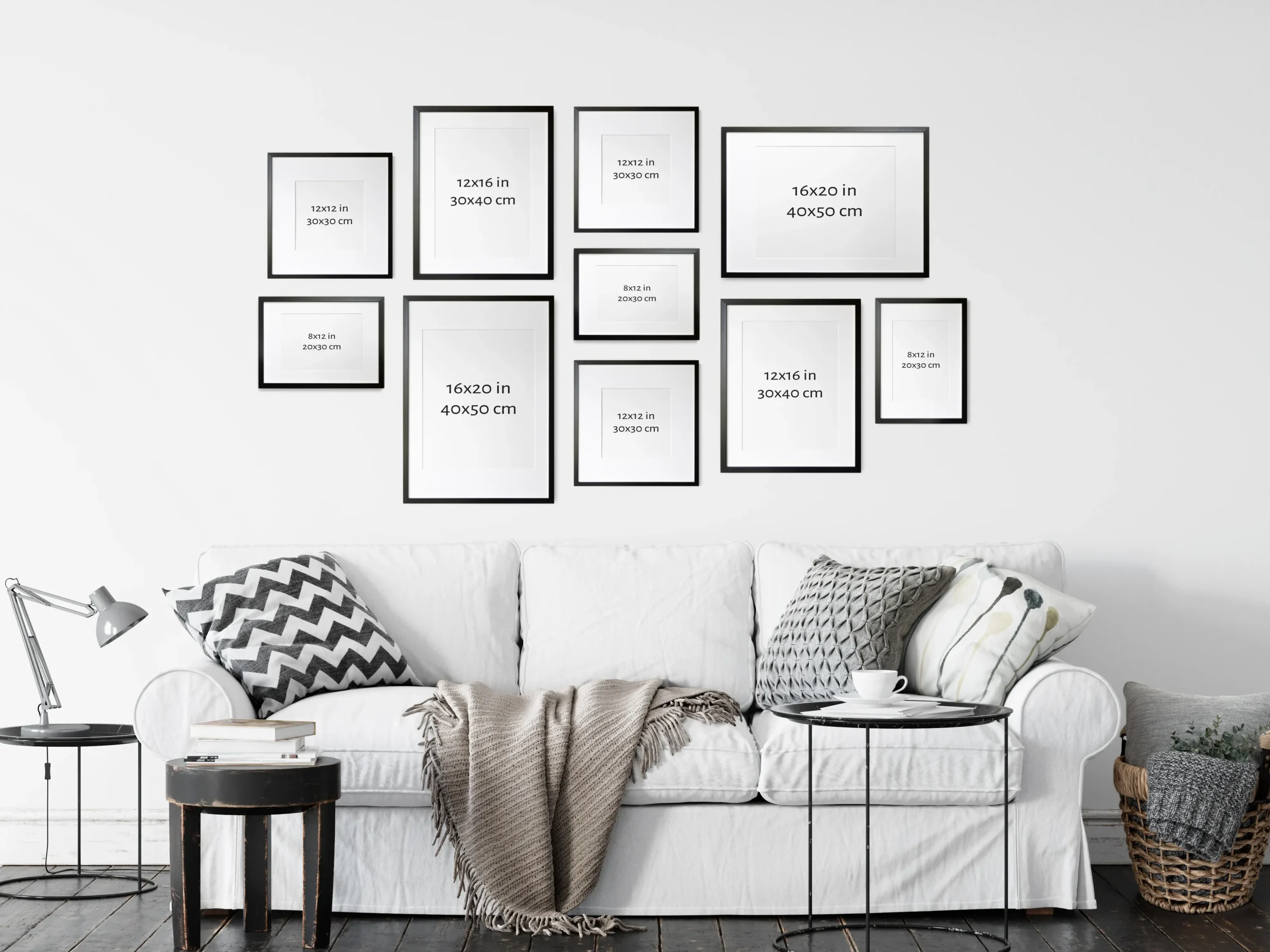 Галерийна стена: как да създадем професионална композиция